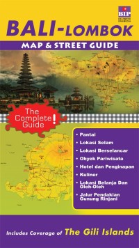 Bali - Lombok map & street guide