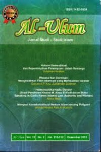 Al-Ulum ( Jurnal studi - studi islam )