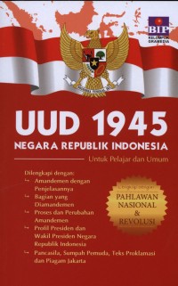 UUD 1945 NEGARA REPUBLIK INDONESIA