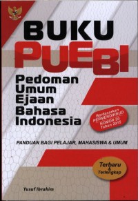 BUKU PUEBI pedoman umum ejaan bahasa indonesia
