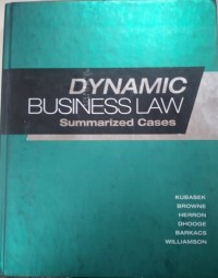 DYNAMIC BUSINESS LAW ( Summarized Cases )