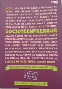 Image of SOCIOTEENPRENEUR: Pendidikan Kewirausahaan Sosial - Spritual.
