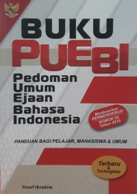 Buku Puebi Pedoman Umum Ejaan Bahasa Indonesia
